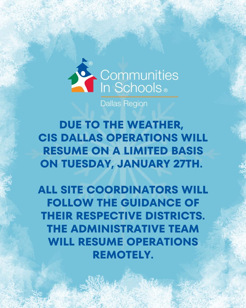 CIS Dallas Region tweet media
