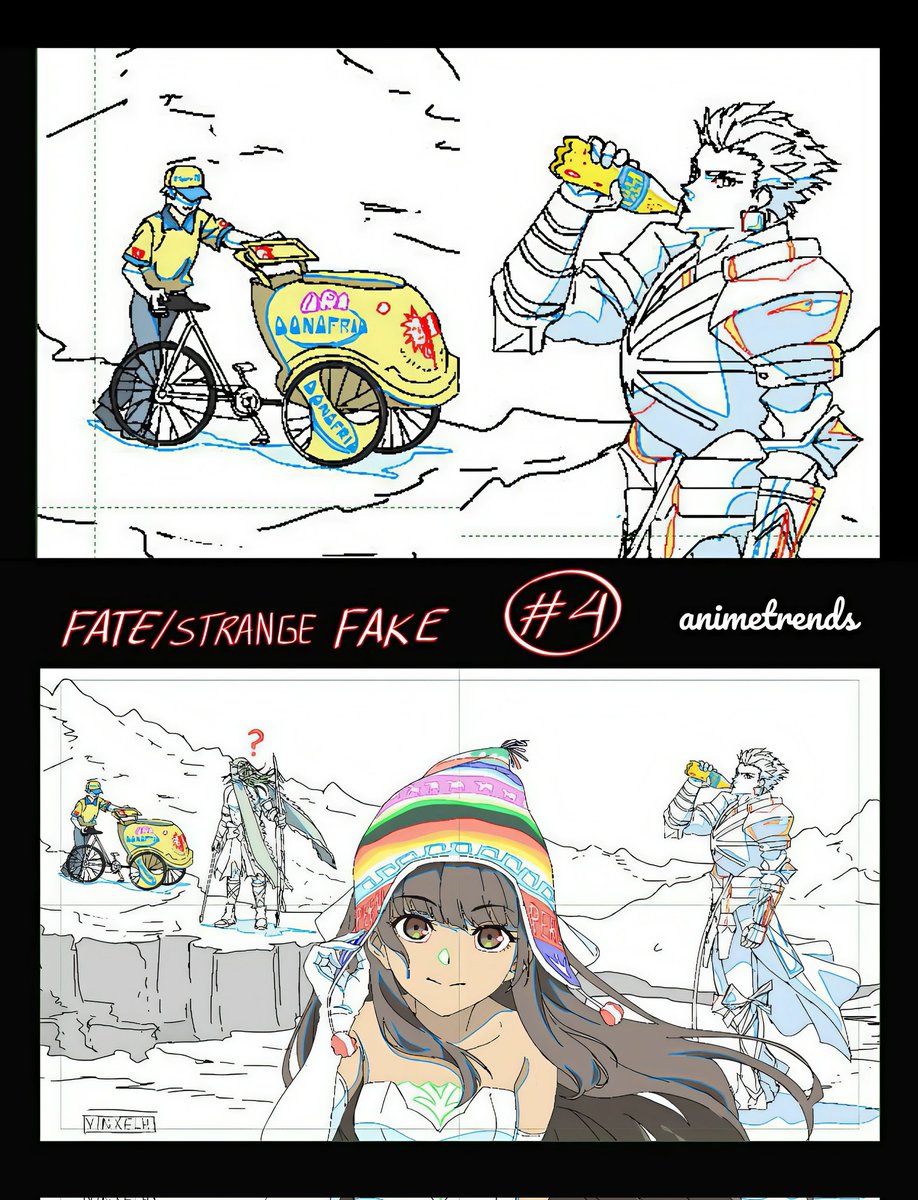 El es <a href="/yinxelh/">YINXELH</a>, es animador, es peruano y ha participado en el reciente episodio de Fate/Strange FAKE. 🇵🇪✨

Mira hasta donde llegó ese heladero de Donofrio, definitivamente cerca de tí. 👀
#Fate