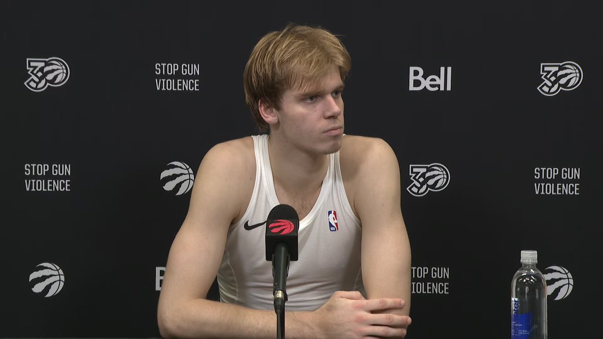 Toronto Raptors superstar Gradey Dick on the recent ICE shooting in Minneapolis.

“Let’s just wait for all the evidence to come out before jumping to conclusions.”

(via <a href="/mcten/">Dave McMenamin</a>)