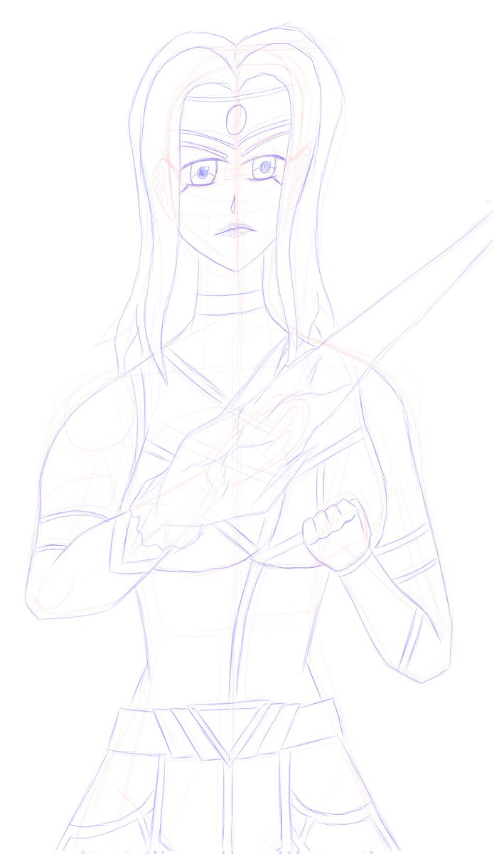 I made some Yaira fanart. It's just a pencilled imagen since I penciled it digital thanks jump paint. But let me know what you think of it?

#Rippaverse 
#Yaira