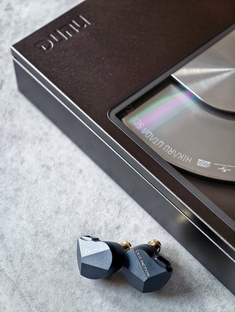 DUNU_Japan's tweet photo. KIMA 2とCONCEPT Rの組み合わせ🎧💿
#DUNU #KIMA2 #ConceptR https://t.co/BAuD3NGGQ0