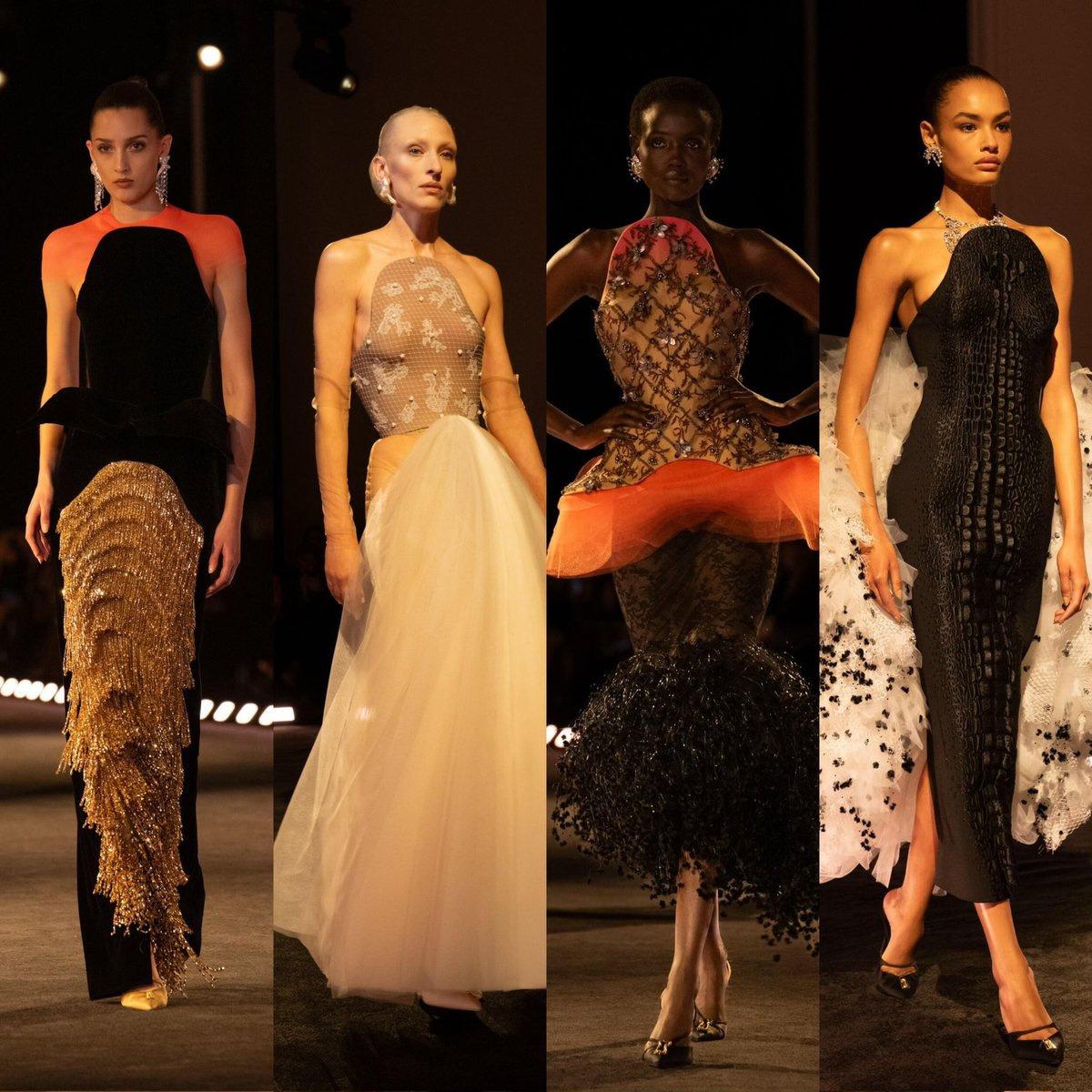 manumanito's tweet photo. La forma en que Daniel Roseberry siempre entrega, sirve y hasta te da el topper para llevar en Couture https://t.co/QhbKZP8bcB