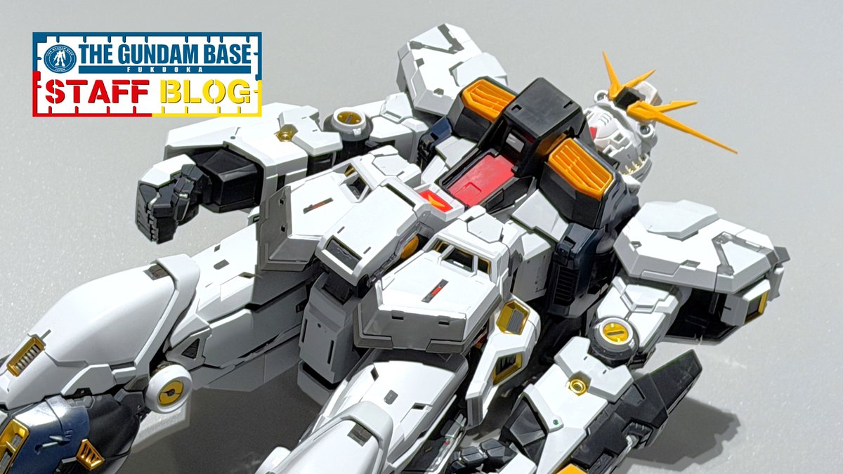 gundambase_t's tweet image. &amp;lt;&amp;lt;スタッフブログ更新&amp;gt;&amp;gt;

【制作レポート＃35-1】
PG UNLEASHED 1/60 νガンダム &amp;amp; PG UNLEASHED 1/60 νガンダム用 LEDユニット編 Part.1

福岡店スタッフブログはこちらから↴
lnky.jp/QWkbD9J

#ガンダムベース