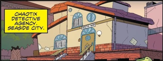 Mylesdaloreguy's tweet image. THIS IS SO COOL! love THE THEME SONG.
1. This is the first canon podcast.
2. The office is located in Seaside City a location from IDW.
3. Takes place after CrossWorlds in 2026.