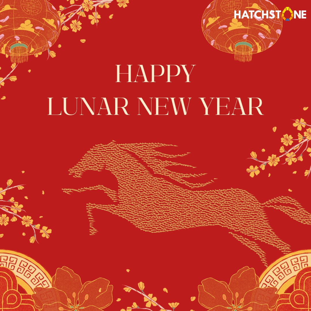 hatchstone's tweet photo. Happy Lunar New Year from all of us at Hatchstone! 🧧

As we welcome the Year of the Horse, we extend our best wishes to our clients, partners, and colleagues for a year filled with opportunities, success, and meaningful partnerships. https://t.co/PoHMP8Pw8q