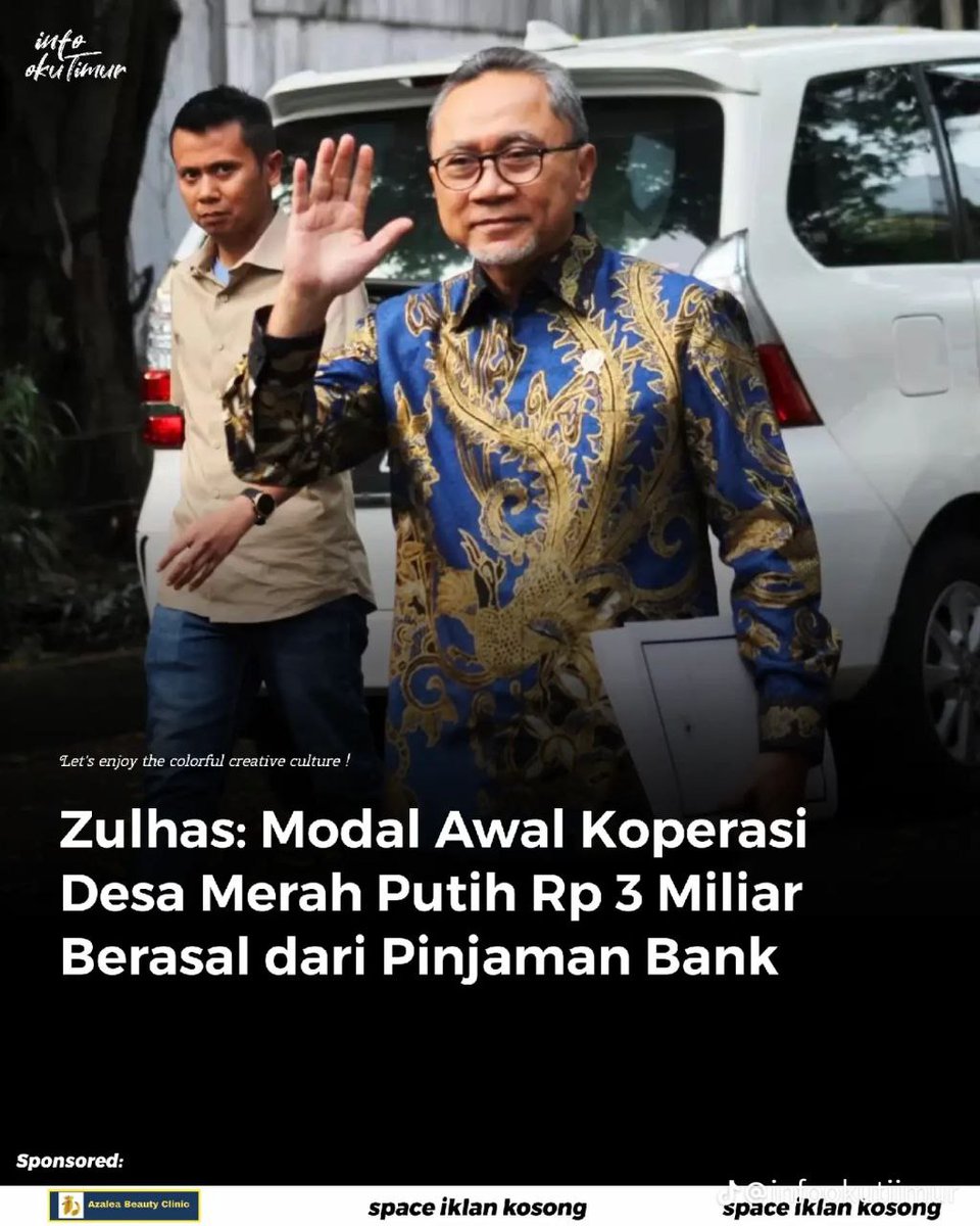 pendampingan berkelanjutan buat Koperasi Desa MerahPutih jadi pilar ekonomi yang kuat #ZulkifliHasanPerkuatEkonomi
