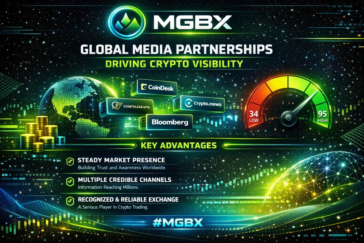 Media partnerships at MGBX ensure brand visibility across global outlets.  Steady market presence builds trust and awareness worldwide. Information  reaches users through multiple credible channels. Recognition as a serious  player in cryptocurrency