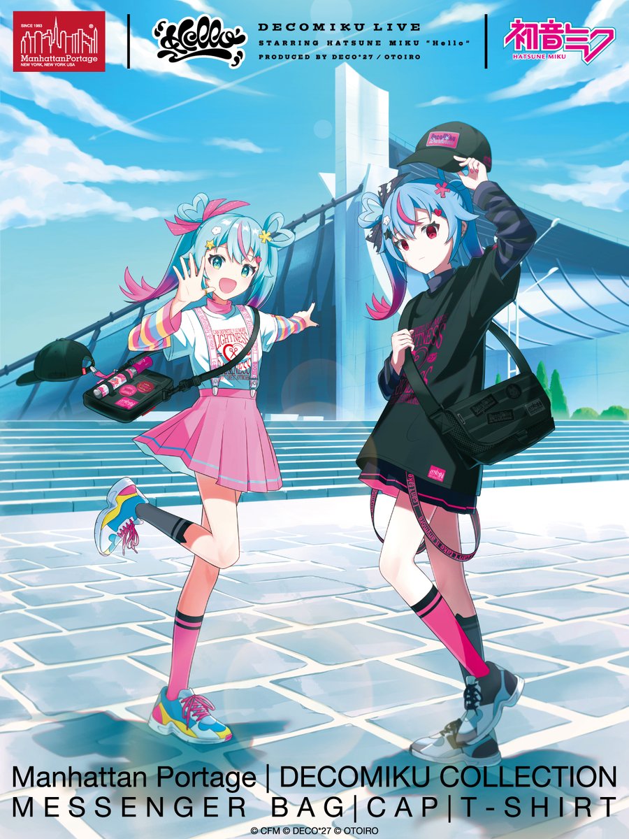 デコミク LIVE starring 初音ミク『Hello』× Manhattan Portageコラボ