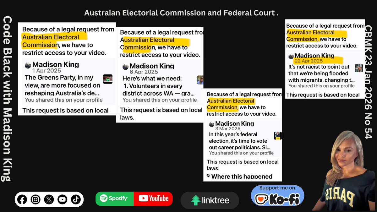 Code Black with Madison King 🇦🇺🫡🖤💛❤️🇦🇺h tweet media