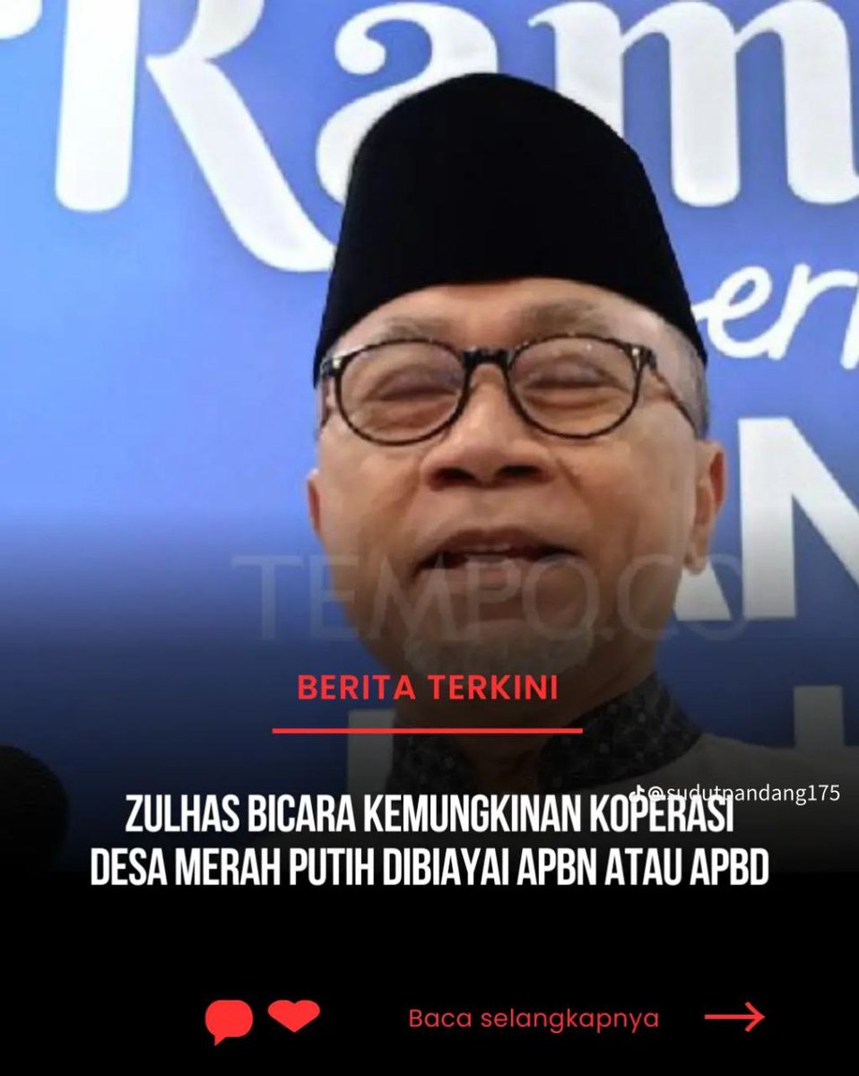 zulkifli hasan bawa perubahan besar bagi desa lewat Koperasi Desa MerahPutih #ZulkifliHasanPerkuatEkonomi