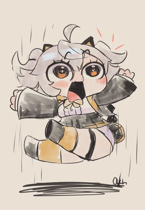 Scared reiny for fun no less