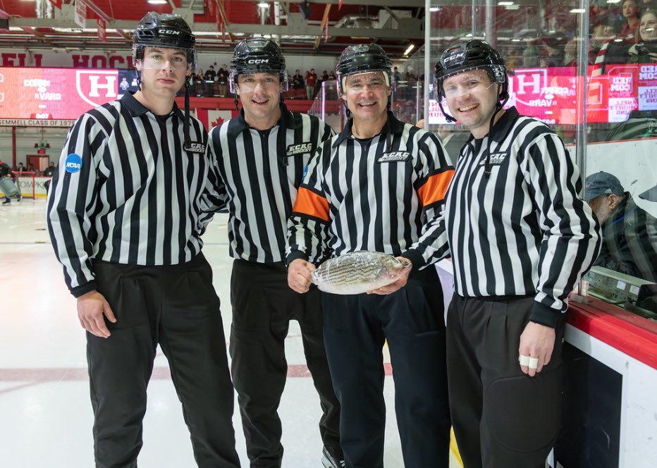 Of-fish-ial photo from Saturday’s Harvard game 🐟

#YellCornell