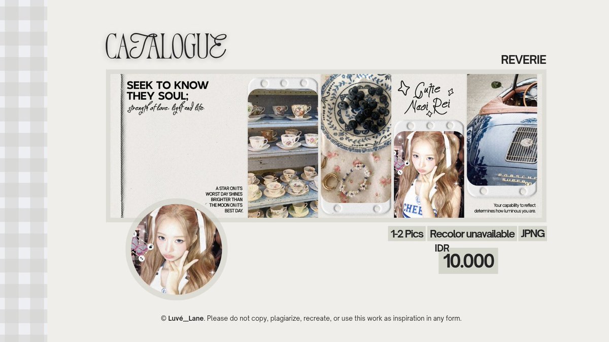 ㅤ️ 
Help repost? Thank you! 🤍

Hai! Kenalan sama anak baruku yuk? Ini dia REVERIE &amp; DAYBREAK! Boleh bantu ospek, teman-teman? Kalau ada yang gak aman, boleh langsung DM aku yaa! Aku juga OPTIP layout baru ini dengan harga spesial! <3 #zonauang

Scroll up for the details!
ㅤ️