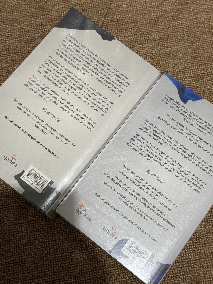 unguhunter's tweet image. #wts Preloved #buku Novel 
🏷️ The Holy Woman, 716 halaman (50k)
🏷️ Typhoon, 412 halaman (30k)

✨ Very Good Condition 
🍊 Bisa via oren