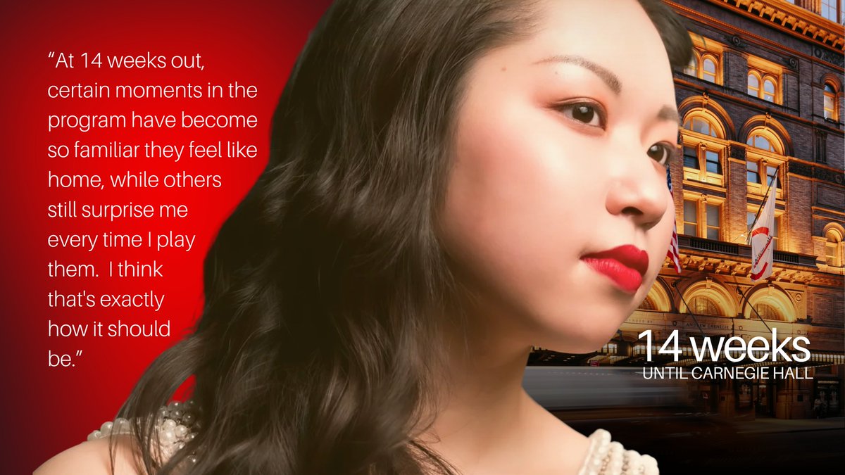 🗓️ The countdown continues! In 14 weeks, Nana Miyoshi takes the <a href="/carnegiehall/">Carnegie Hall</a> stage for her solo debut on May 3, 2026:  nanamiyoshi.com/nana-miyoshi-p…

#WeeklyCountdown #RoadtoCarnegieHall #CarnegieHall #NanaMiyoshi

<a href="/barryalexander/">Barry Alexander</a> <a href="/CosmoBuono/">Cosmo Buono</a> <a href="/AlexanderBuono/">Alexander & Buono International</a>