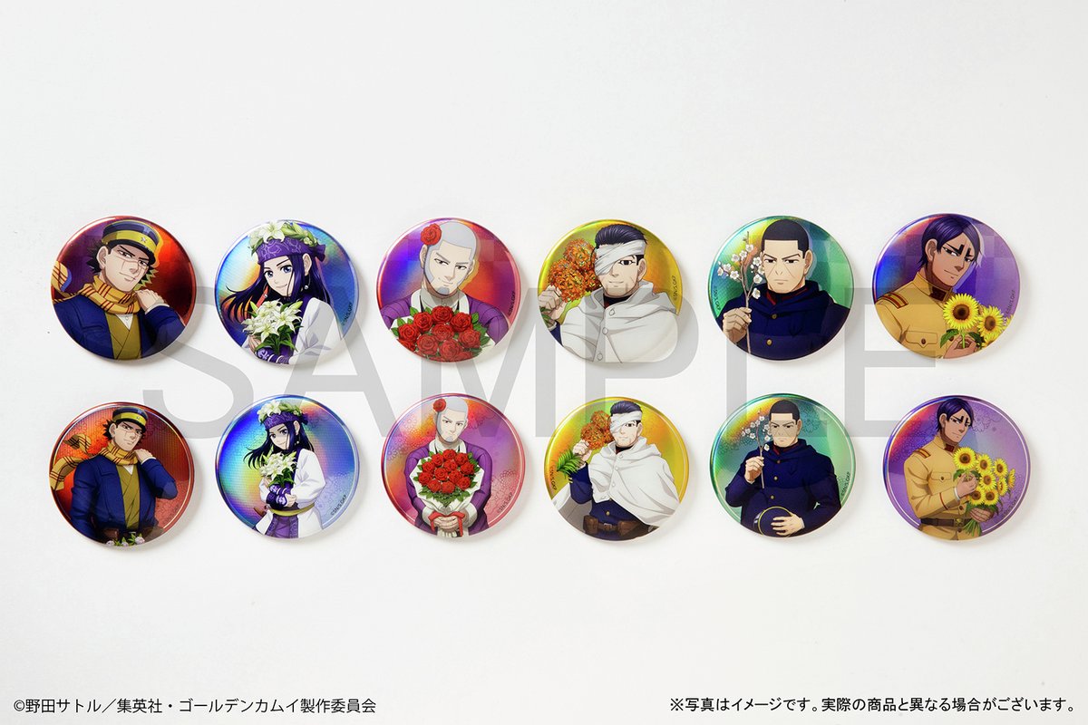 🌹TVアニメ『 #ゴールデンカムイ 』× #karendo コラボ🌹 商品写真公開
