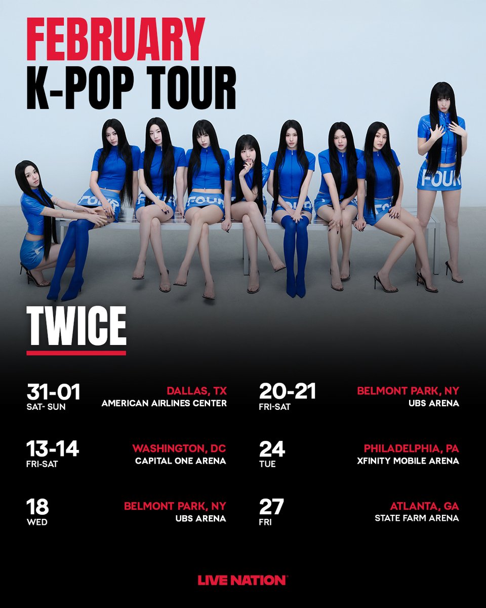 Which K-POP show are you catching this February?😎 #TWICE