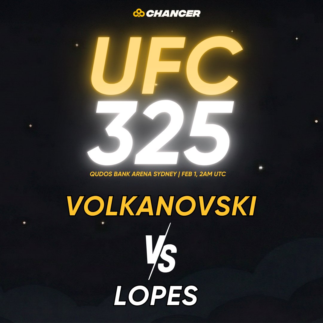 Fight week is here 🇦🇺

At UFC 325, Volkanovski defends his featherweight title in a high-stakes rematch against Diego Lopes!🔥

Experience vs hunger. 
Champion vs challenger. 

Who takes it?!👀