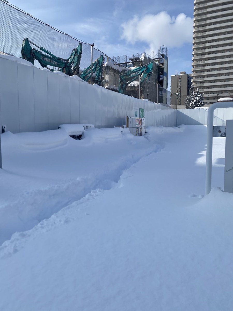 smpnss's tweet photo. 琴似駅前、選挙ポスター貼られてました
雪の中を進んで
頑張った人がいたようです https://t.co/1UmSVXygaa