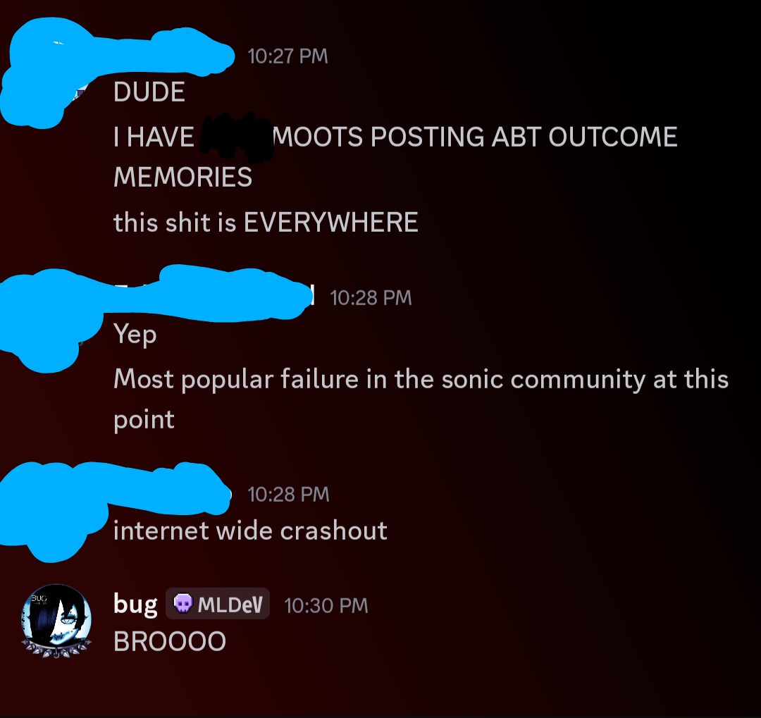 BugBeforeLight's tweet image. This community is such a laughing stock 😭 we NEED TO DO BETTER MANNNNN