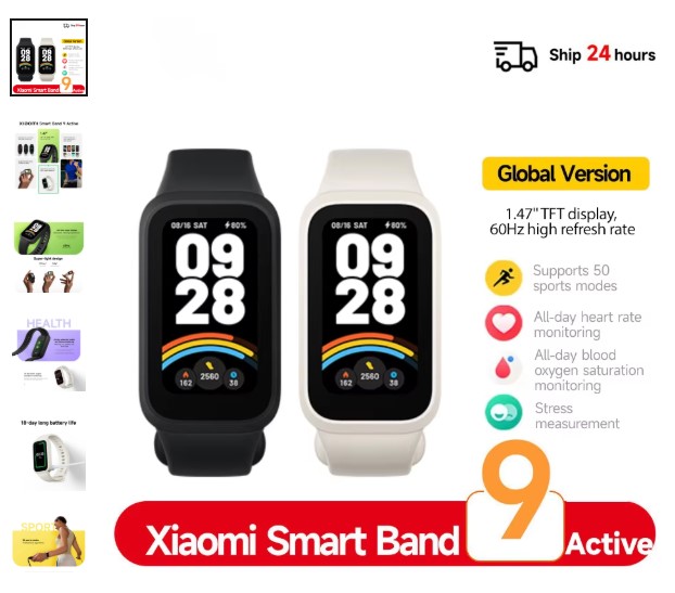 shopping_soma's tweet image. "Stay active with a vibrant 1.47'' TFT display and up to 18 days of battery life. Slim, smart, and built for your daily hustle. 

Your perfect fitness partner is here!
Buy Link- tinyurl.com/3rrh4zd3

#XiaomiBand9Active #SmartBand 
#Fitness2026 #USTech
#AliexpressFinds