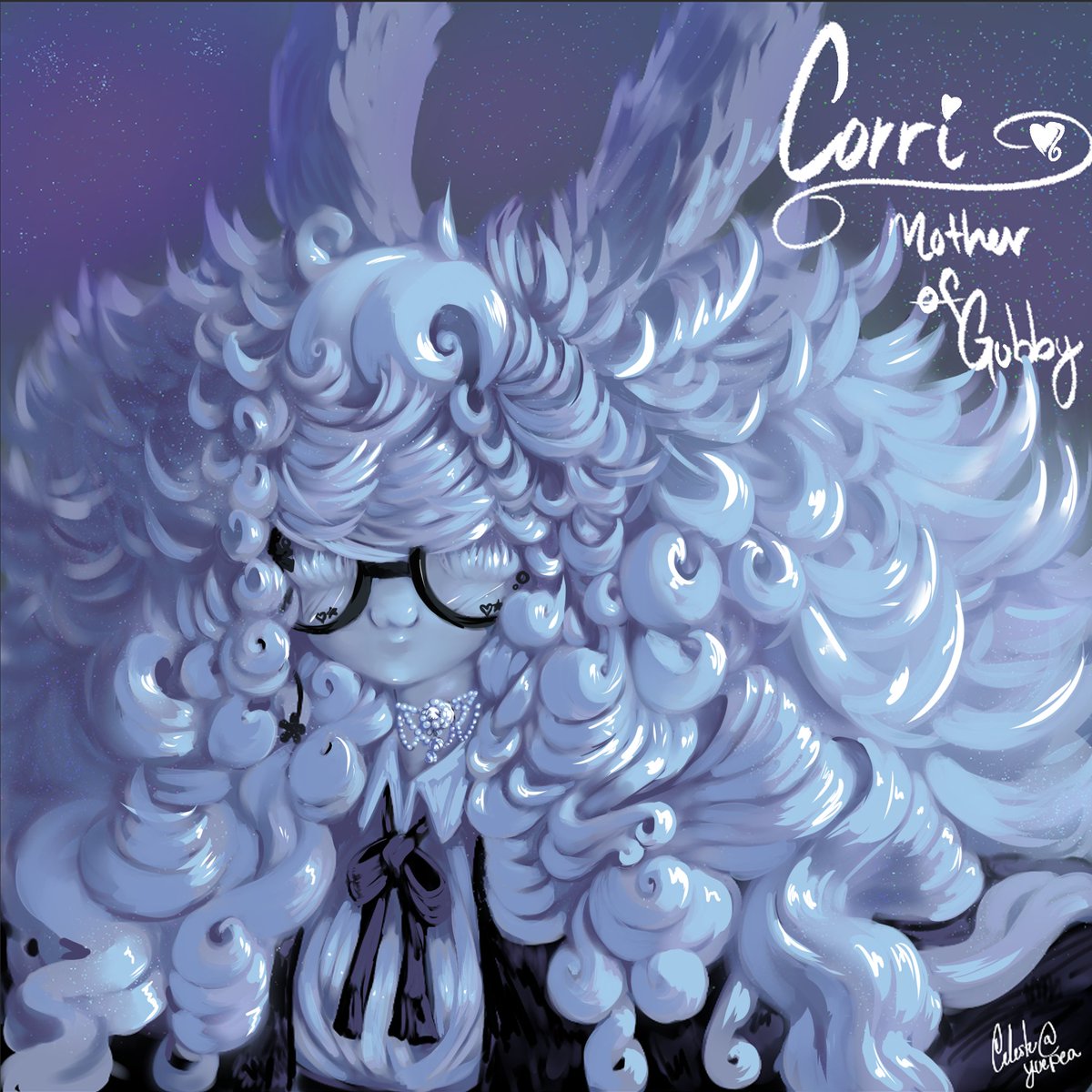 YuePea's tweet photo. The Lovely and gracious Corri! ✨  Been working on this for a while, and I've enjoyed every moment that I've worked on it. But, I am so excited to show my finished work! 💖

#fanart #softart #fluffyart #art https://t.co/0w5C0QEZ4A