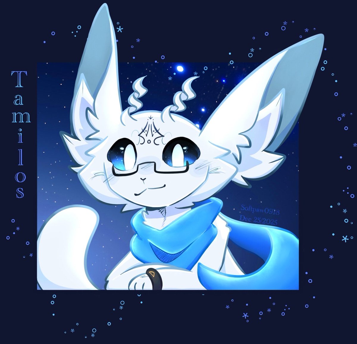 Oh yeah btw, for those who noticed, Softpaws did a new drawing of my sona after like a year or more since the last time he drew it iirc, and he cooked so damn well! Shoutout to him! :3