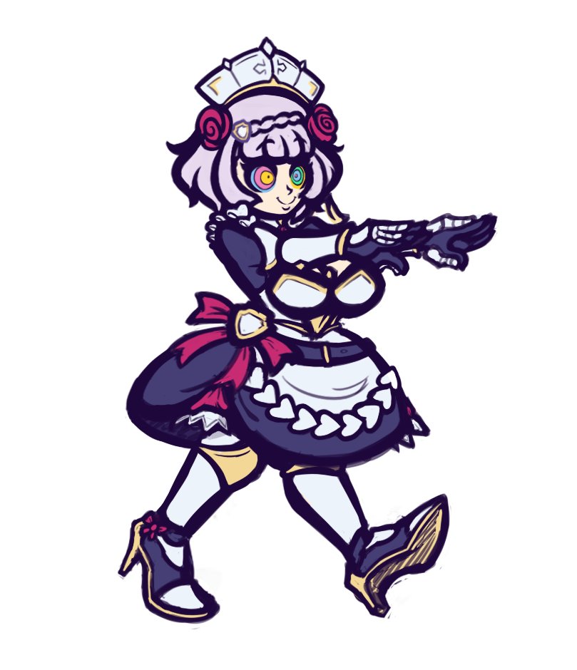 Some WIPs of Miss Noelle, doing a bit of hypnotized zombie walking. 😵‍💫

Lotsa variations planned for this one too, so look forward to them soon!