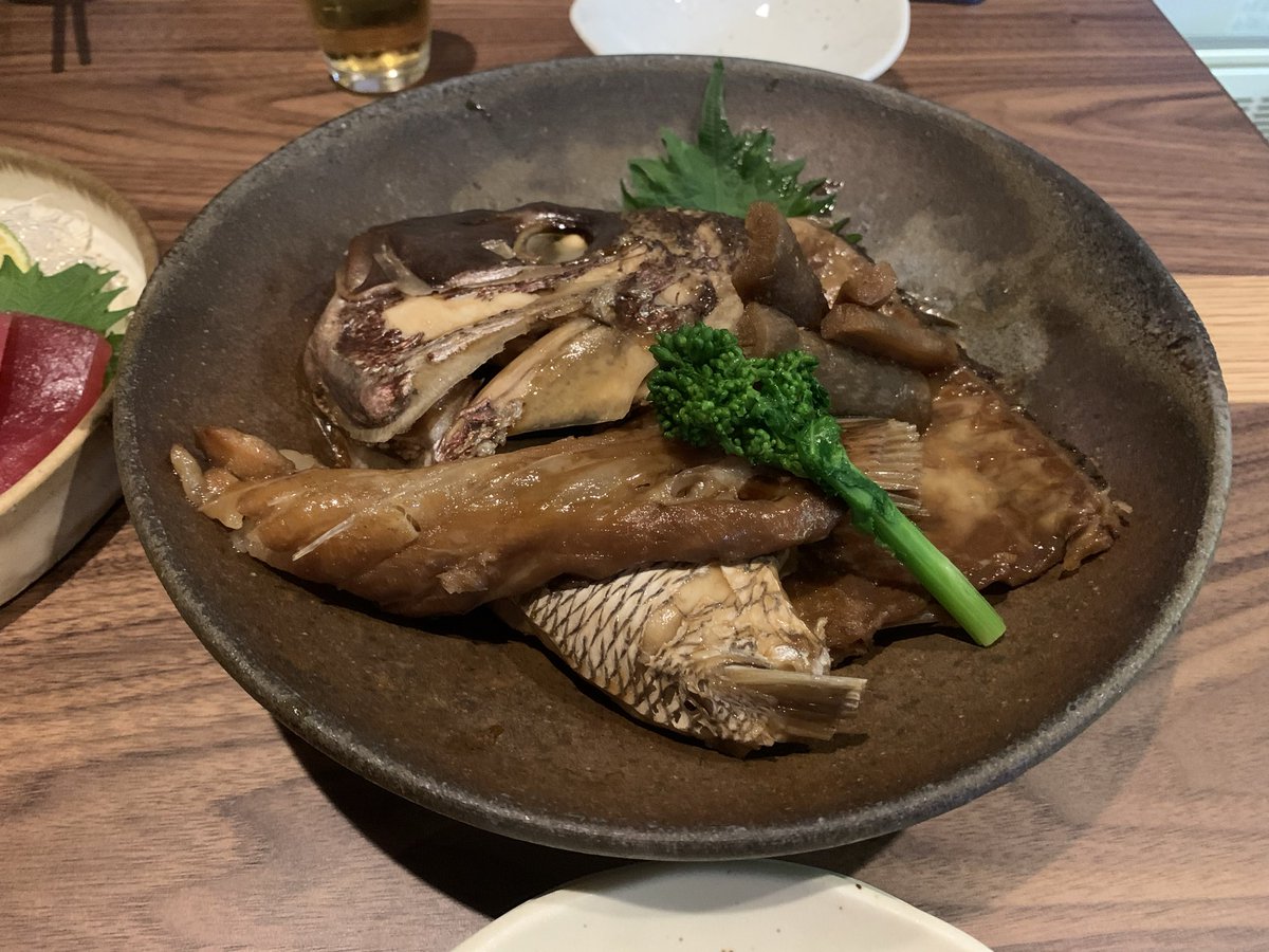 Kan_Neko7's tweet image. 鯛のあら煮美味しかった！