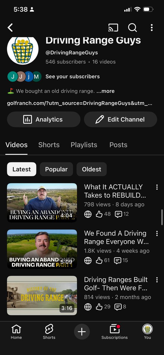 Nik Bando | Driving Range Guy tweet media