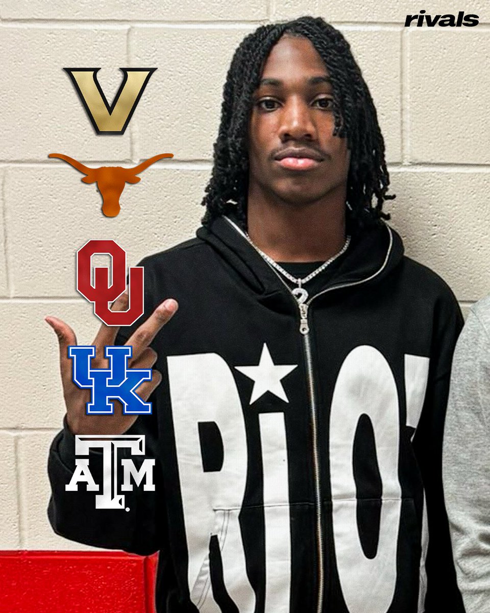 Rivals's tweet image. SEC schools are battling for CB Trenton Blaylock, and he tells @samspiegs that one is currently leading the way👀

Intel: on3.com/rivals/news/fi…