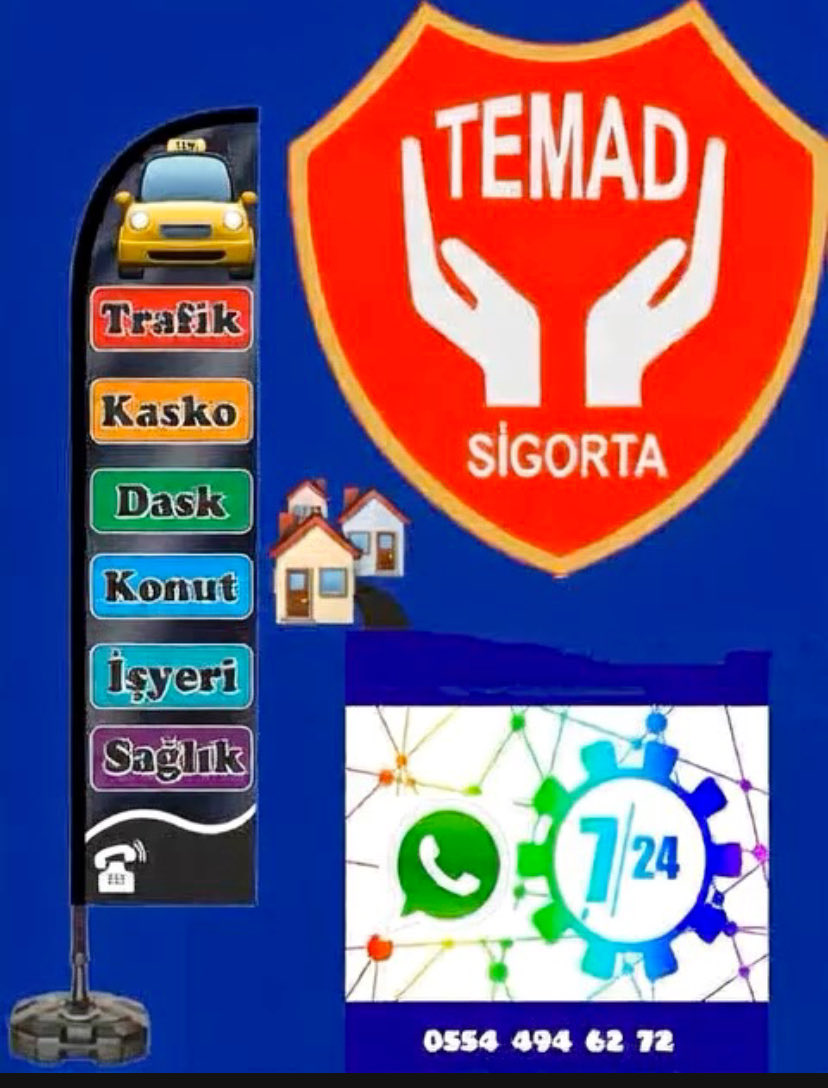 TEMAD Sigorta,  
TEMAD şubelerimizin cari giderlerine katkı sağlamak ve kurumsal sürdürülebilirliğini güçlendirmek amacıyla kurulmuş bir TEMAD iktisadi şirketidir.

TEMAD şubelerimiz ve kıymetli üyelerimizin TEMAD Sigorta’yı büyütmek, geliştirmek ve tanıtmak için destek vermesi,