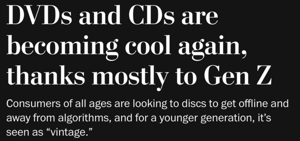 VHSDVDBLURAY4K's tweet photo. GEN Z finally pulling their weight https://t.co/RioeC4fHQI