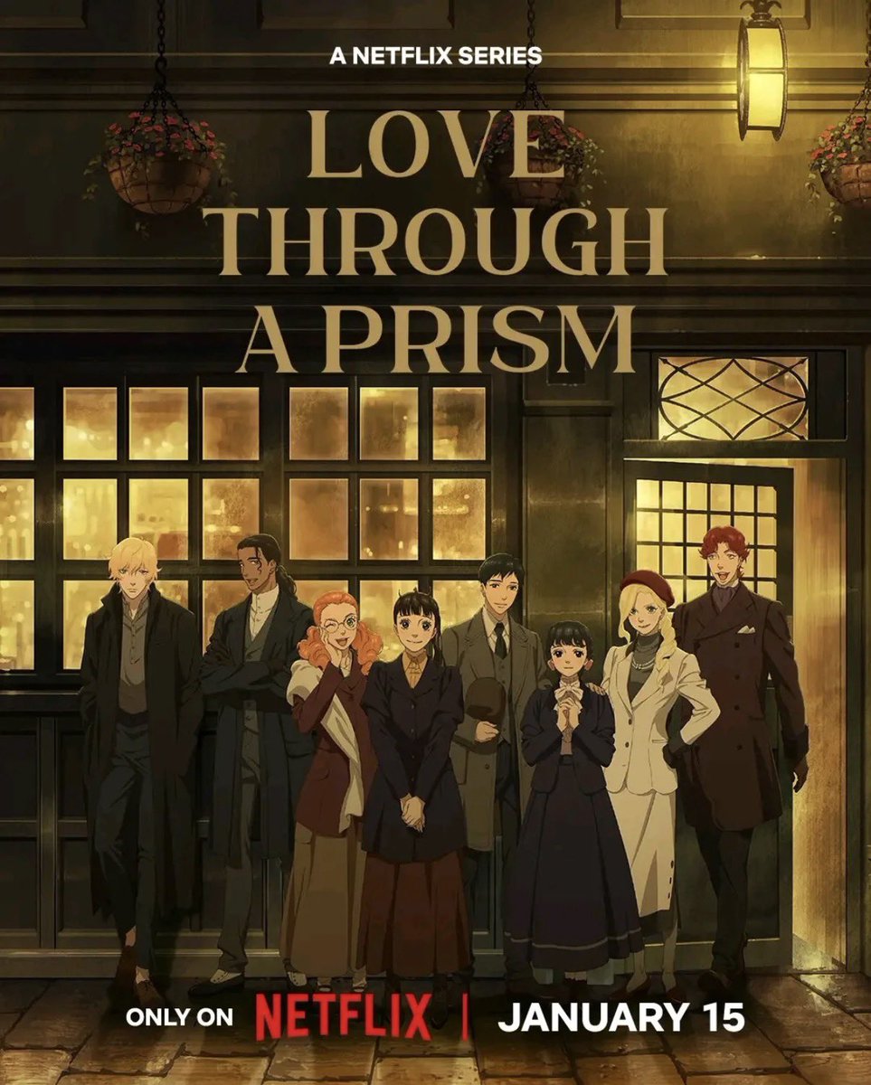 #LoveThroughAPrism is a very visually beautiful romance anime, w/scenes that look like paintings. The love story is slow &amp; intense,and it also highlights the characters’ growth &amp; friendships. It’s a simple but emotional series that leaves a lasting impression. Highly recommended.