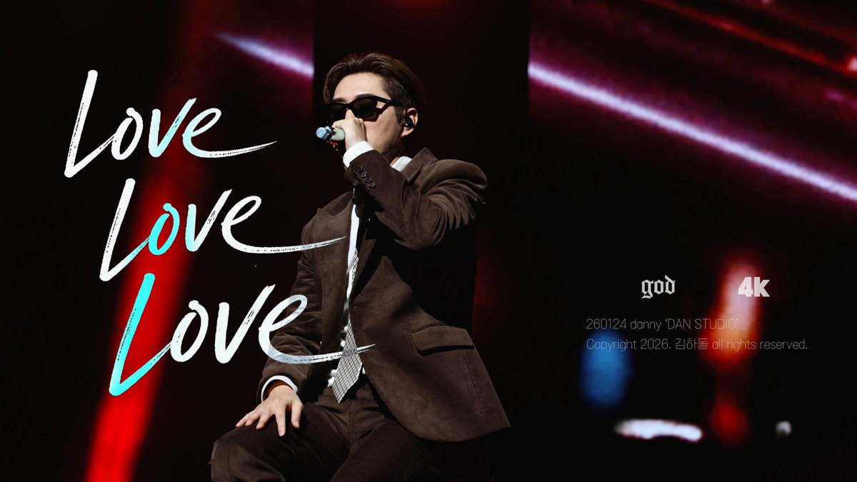 260124 Dan Studio

'Love Love Love'

🔗youtu.be/kCv6CLajems

#지오디 #𝖌𝖔𝖉 #안데니