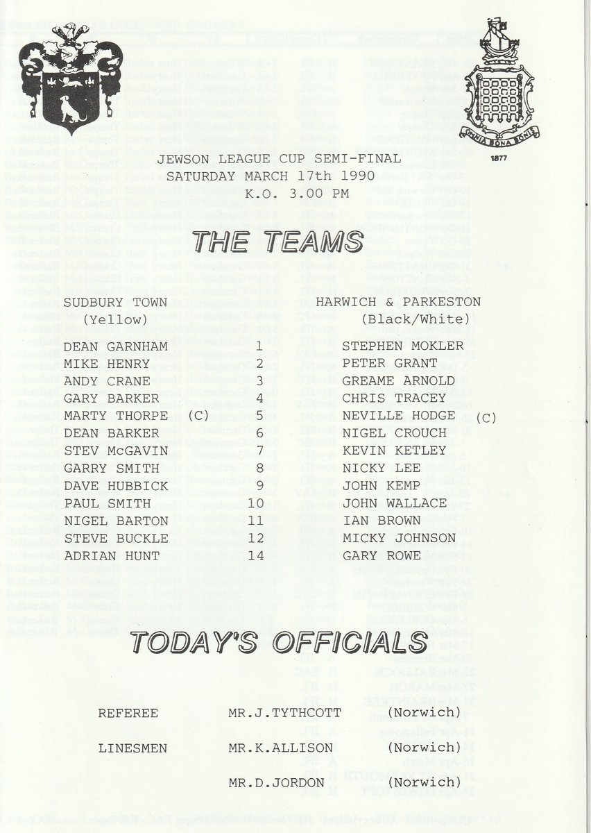 Harwich & Parkeston FC History tweet media