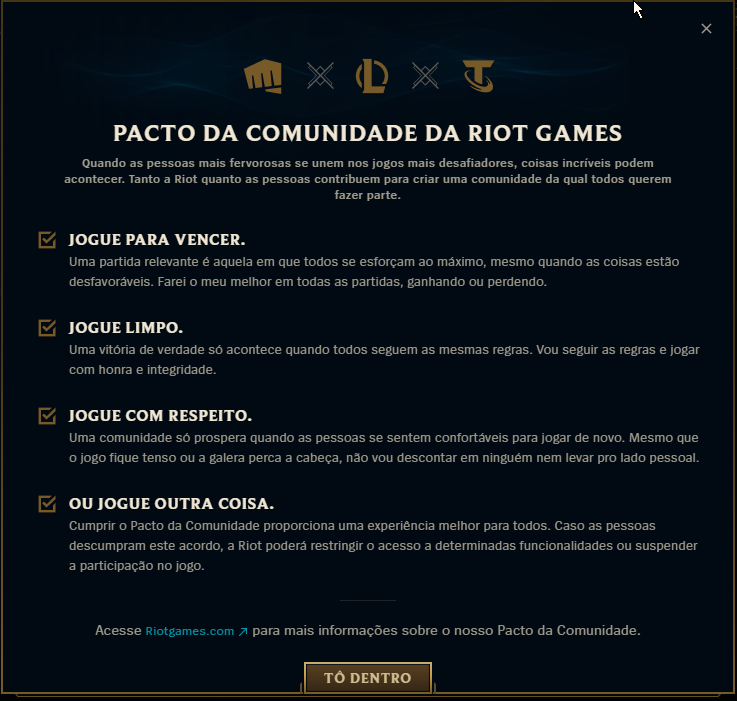 Hugaunda's tweet image. riot tomou vergonha na cara