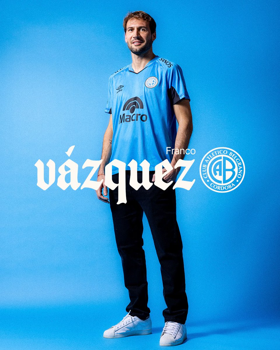 ⚽¡El Mudo volvió a #Belgrano!

👤🇦🇷 36 años
🏴‍☠️ Made in Villa Esquiú
✍️ Diciembre de 2027
ℹ️ belgrano.com.ar/mudovazquez/