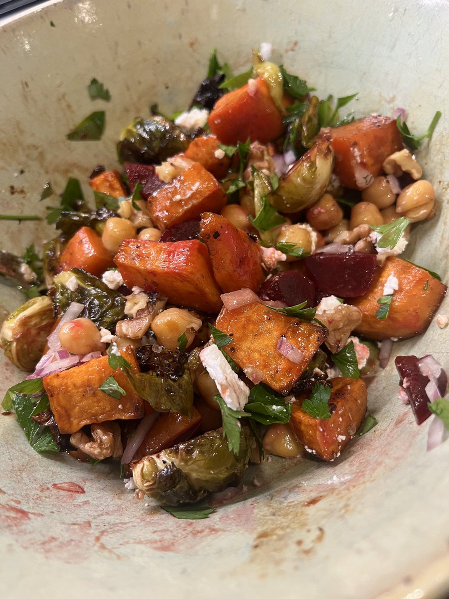 Beets always turn everything red ♥️ 🫜