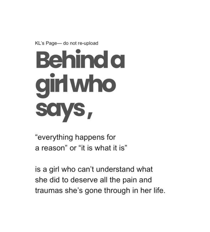 “Behind a girl who says”