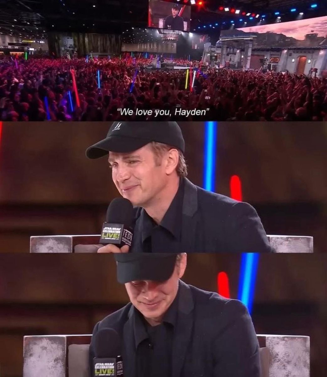 This will forever be my favorite Hayden moment ❤️