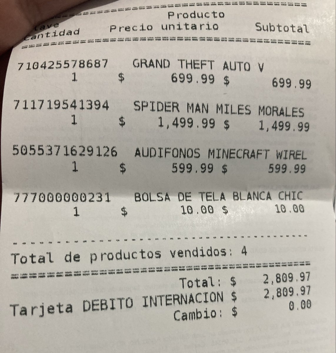 Naguru's tweet photo. Hola @Profeco @SATMX dice @Gameplanetmx que no quieren o no pueden facturar

Tengo 2 tickets de compra que necesito facturar, ustedes me pueden ayudar?

Gracias de antemano https://t.co/XILF7yduLO