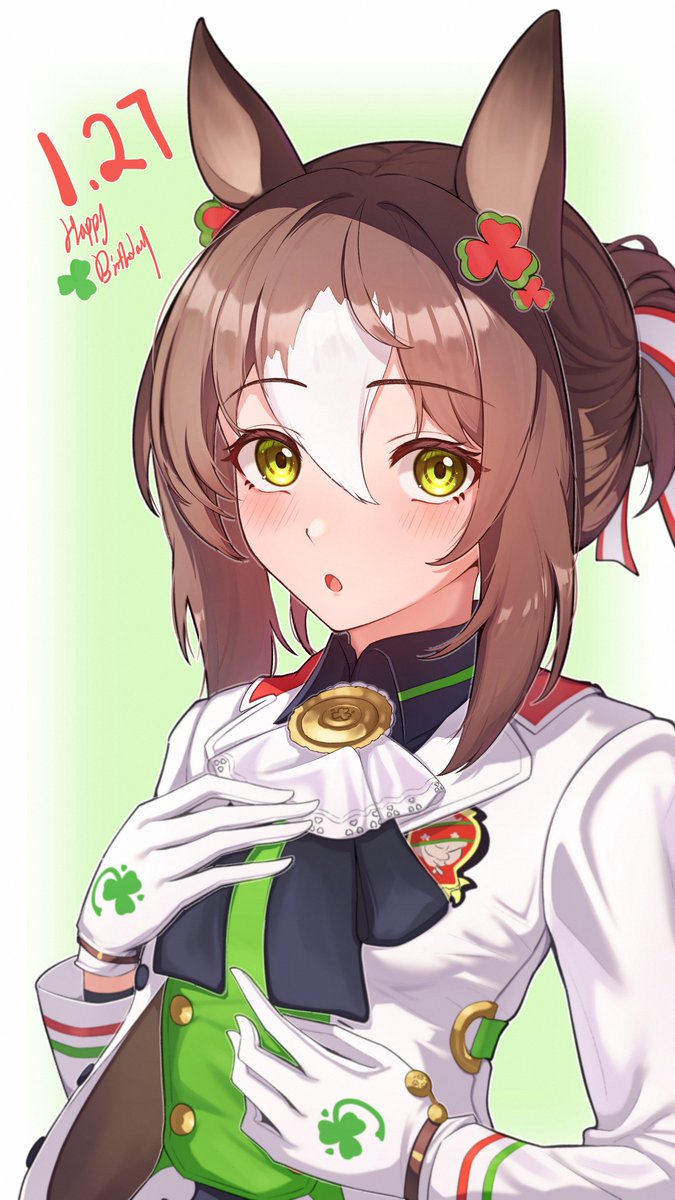 1M5PAPA's tweet image. 🍀
#ウマ娘 
#ファインモーション 
#ファインモーション生誕祭2026