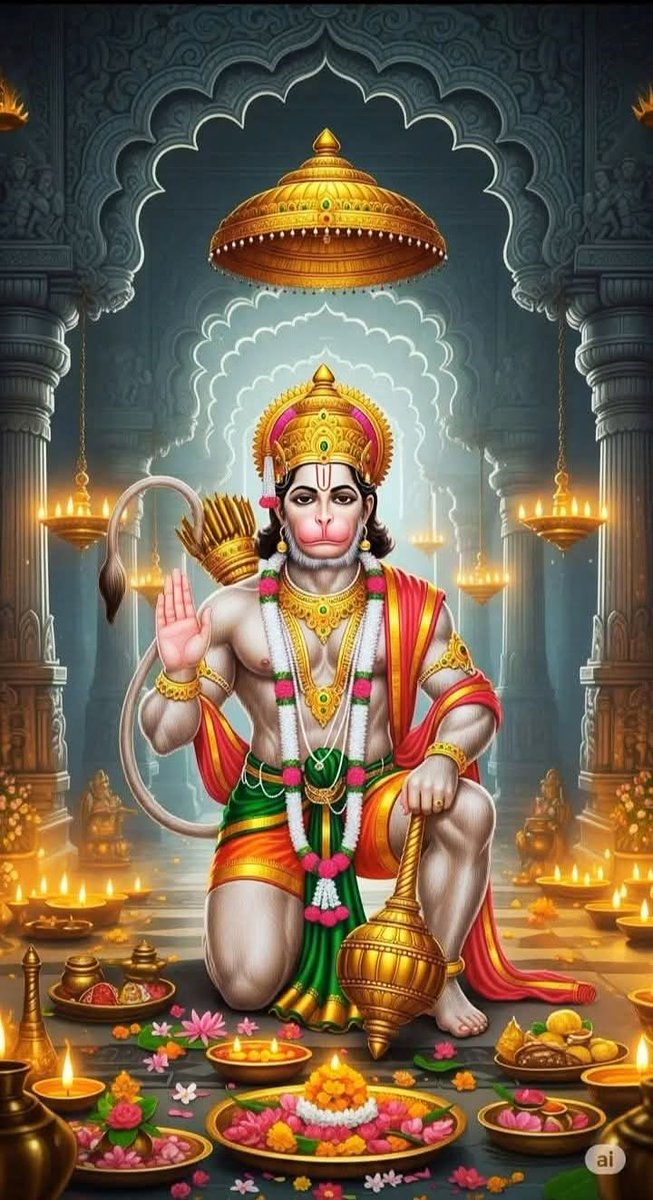 🌺जय श्री हनुमान जी🌺🌿

शक्ति, भक्ति और सेवा के प्रतीक हैं श्री हनुमान जी।
जो राम नाम में लीन रहकर
निस्वार्थ सेवा, अटूट विश्वास और अदम्य साहस का संदेश देते हैं।
जहाँ आत्मबल कमजोर पड़ता है,
वहाँ हनुमान जी की भक्ति नया संबल देती है।
उनका स्मरण भय को दूर कर
मन को स्थिर और दृढ़