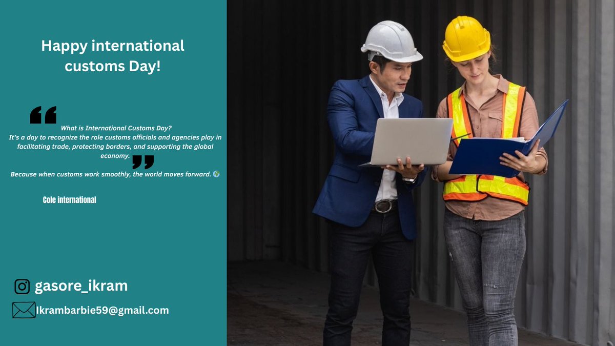 Gasoreik's tweet photo. #HappyInternationalCustomsDay #RRA  #Happycust https://t.co/b34JBw0q2p
