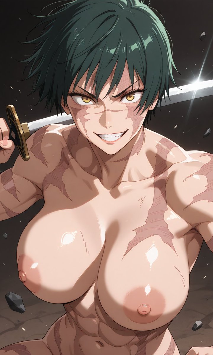 PerodoxAI's tweet image. Wataa 😈
#JujutsuKaisen #JujutsuKaisenModulo #makizenin 

Full Image Set &amp;amp; Wallpaper set will be available on Patreon 🔞 Link in bio 🔗