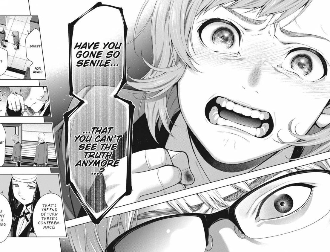 Itsuki Sumeragi is imo the most underrated character in kakegurui. Her writing is very underappreciated and has an amazing resolve to achieve her goals. Her dynamic with Kaede is also charming and sweet. I wish she got more attention in this fandom because she deserves it