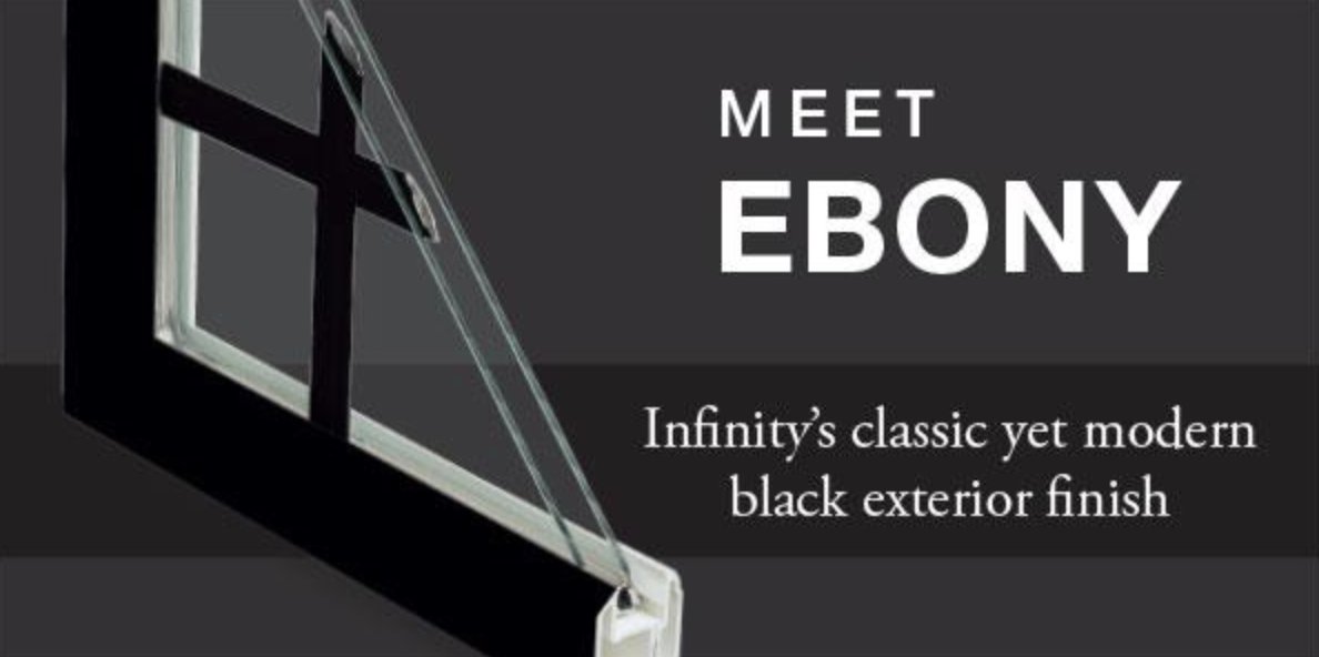 dialglassmail's tweet photo. Infinity by Marvin ebony windows feature a durable, low-maintenance Ultrex® fiberglass exterior in a deep black finish designed to offer a modern, neutral &amp; bold aesthetic. They offer superior strength,thin profiles for maximum light &amp; a non-fading high-performance acrylic finish https://t.co/9E4jpoxNXa
