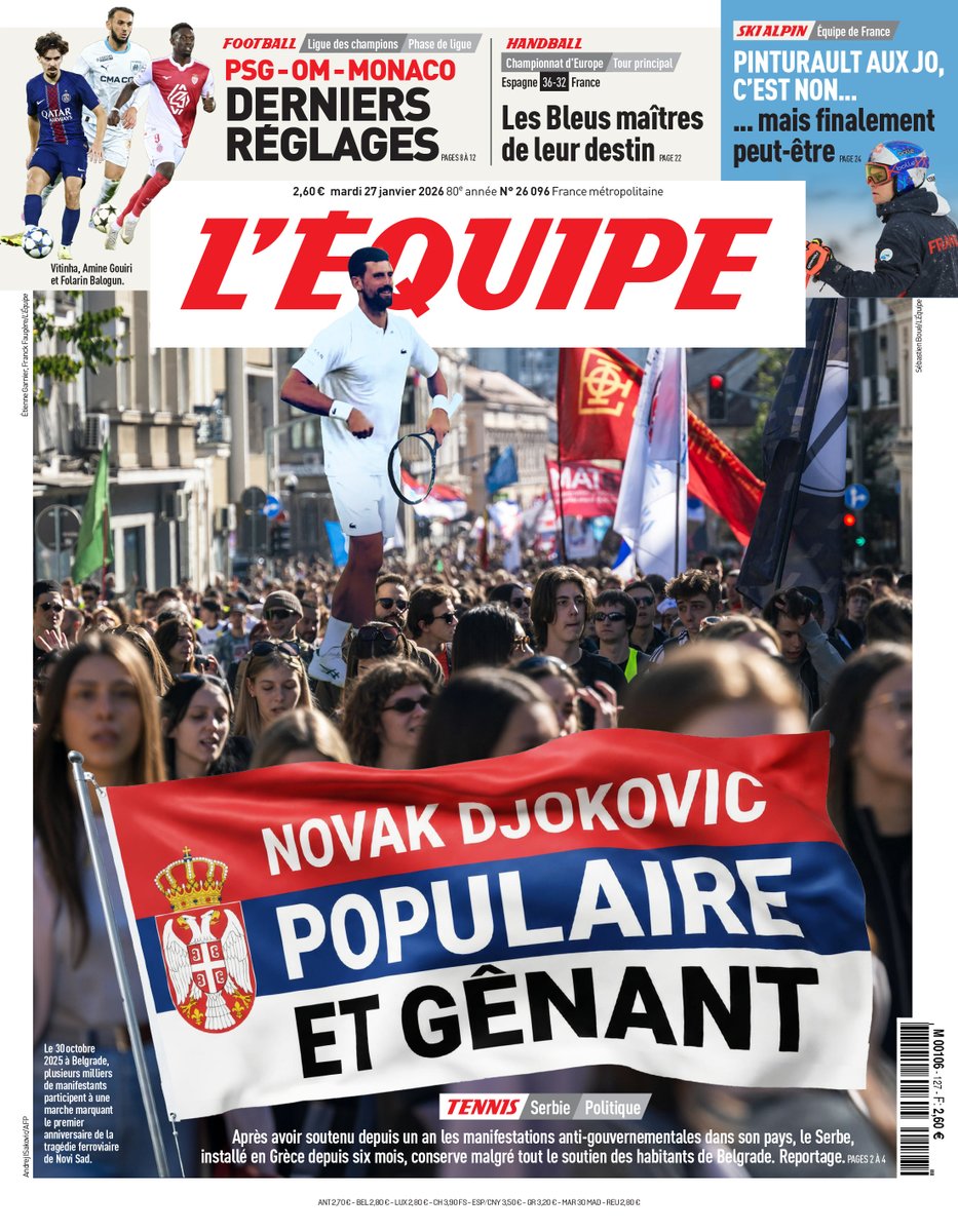 L'Équipe tweet media