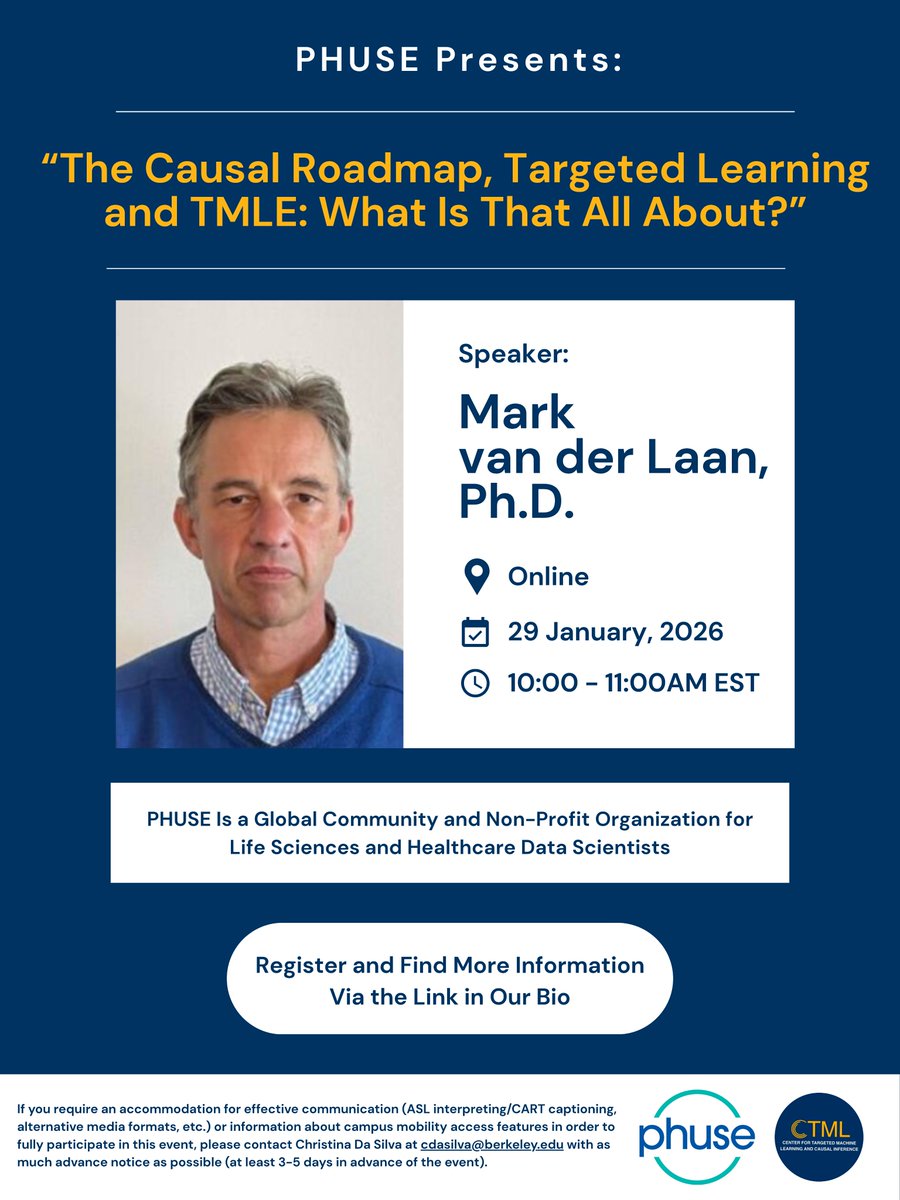 CTML - Center for Targeted Machine Learning tweet media